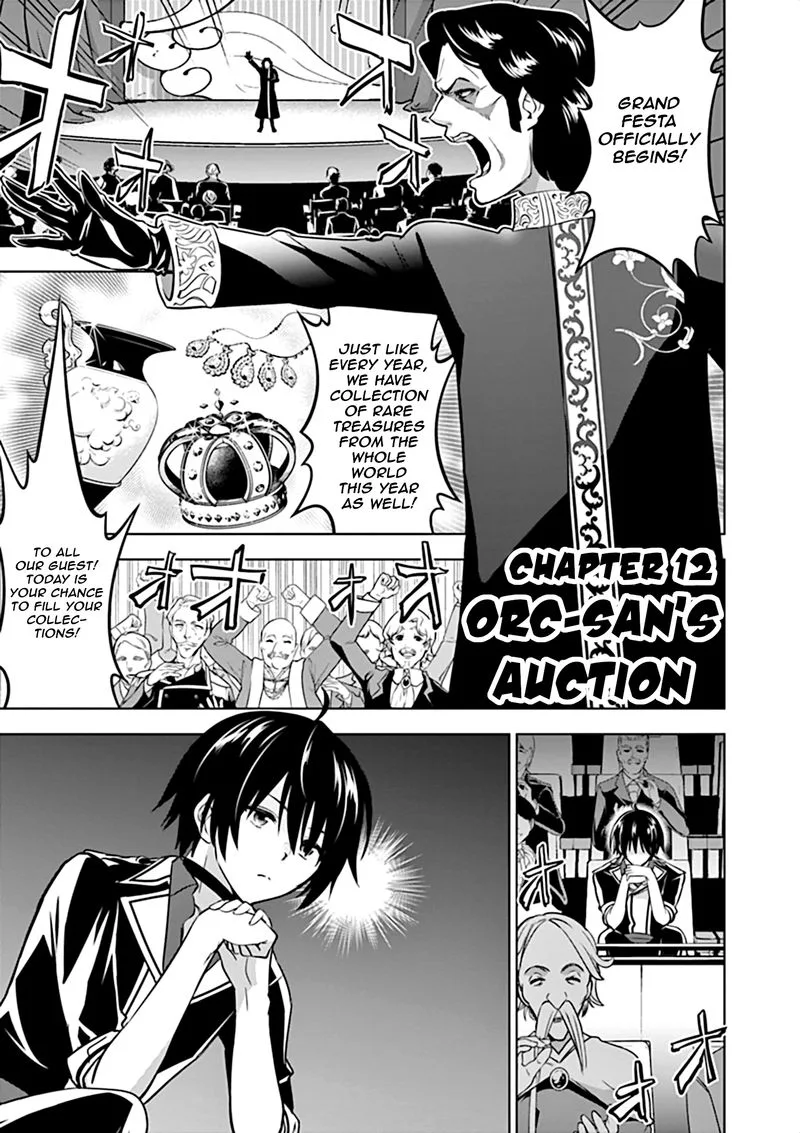 Shijou Saikyou Orc-san no Tanoshii Tanetsuke Harem Zukuri Chapter 12 page 1