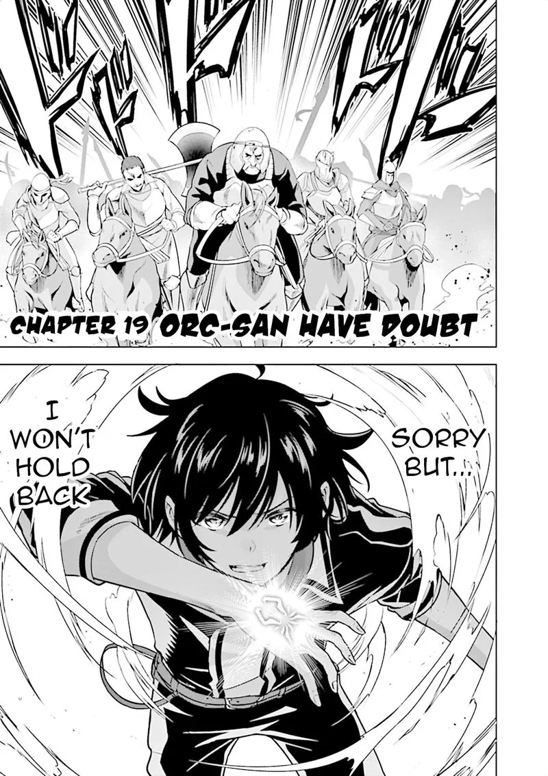 Shijou Saikyou Orc-san no Tanoshii Tanetsuke Harem Zukuri Chapter 19 page 1