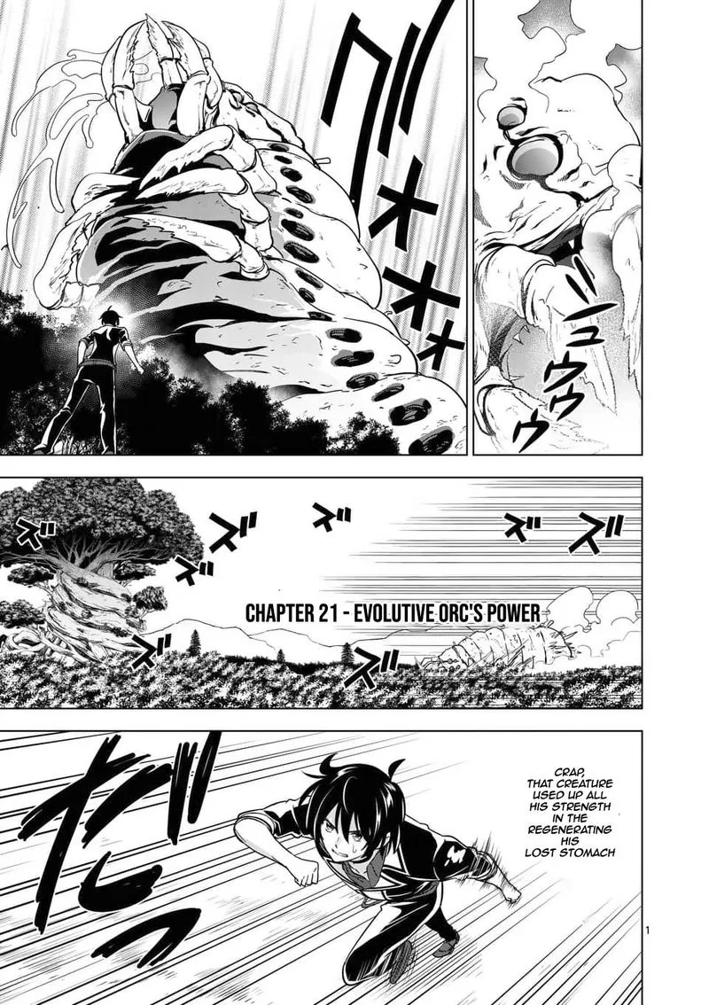 Shijou Saikyou Orc-san no Tanoshii Tanetsuke Harem Zukuri Chapter 21 page 1