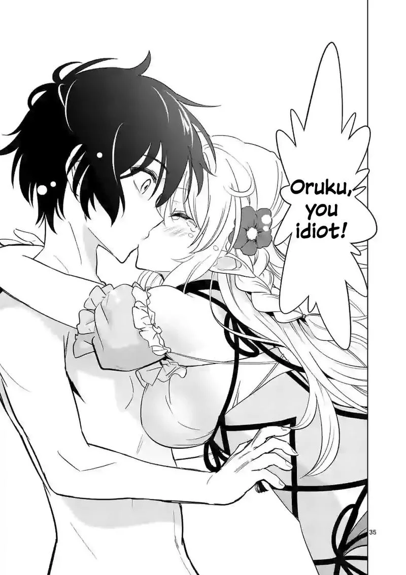 Shijou Saikyou Orc-san no Tanoshii Tanetsuke Harem Zukuri Chapter 21 page 35