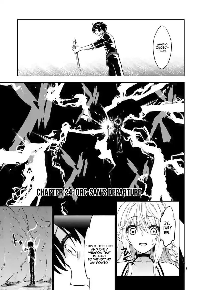 Shijou Saikyou Orc-san no Tanoshii Tanetsuke Harem Zukuri Chapter 24 page 1
