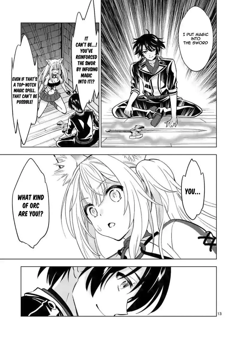Shijou Saikyou Orc-san no Tanoshii Tanetsuke Harem Zukuri Chapter 29 page 13