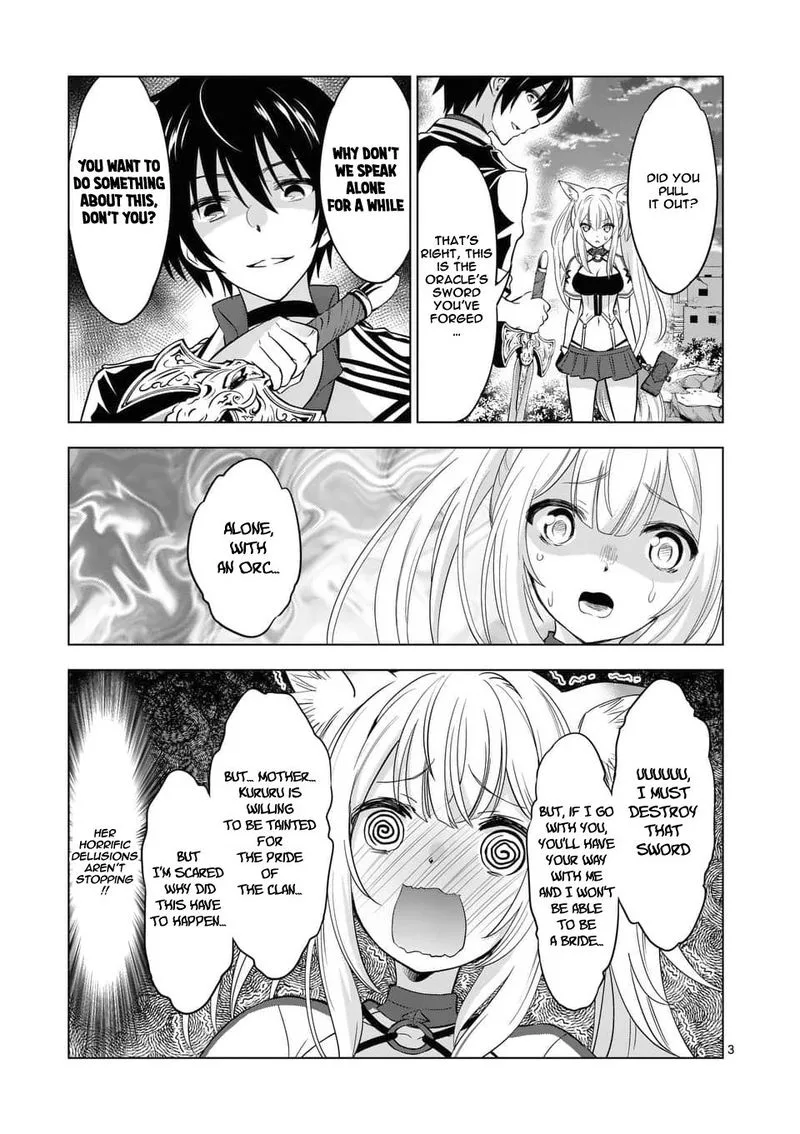 Shijou Saikyou Orc-san no Tanoshii Tanetsuke Harem Zukuri Chapter 29 page 3