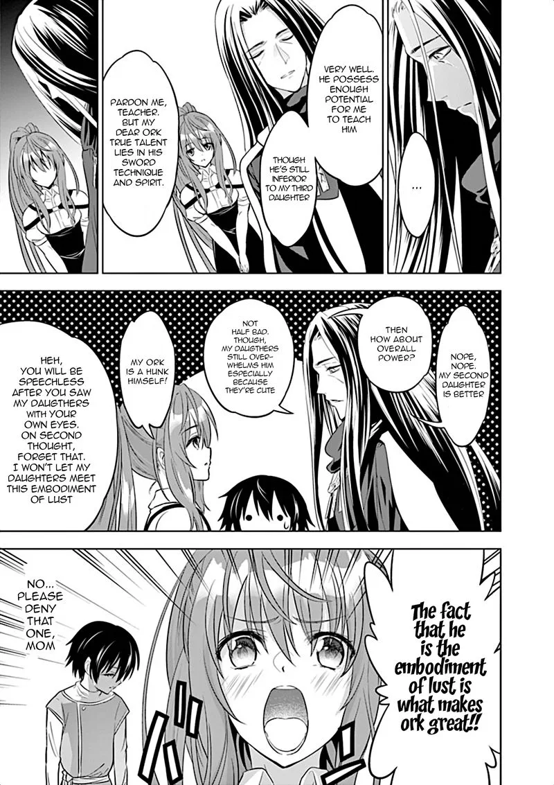 Shijou Saikyou Orc-san no Tanoshii Tanetsuke Harem Zukuri Chapter 3 page 17
