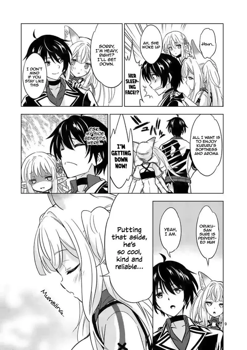 Shijou Saikyou Orc-san no Tanoshii Tanetsuke Harem Zukuri Chapter 35 page 9