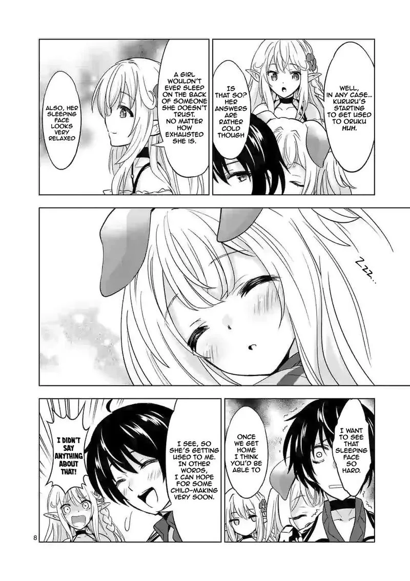 Shijou Saikyou Orc-san no Tanoshii Tanetsuke Harem Zukuri Chapter 35 page 8