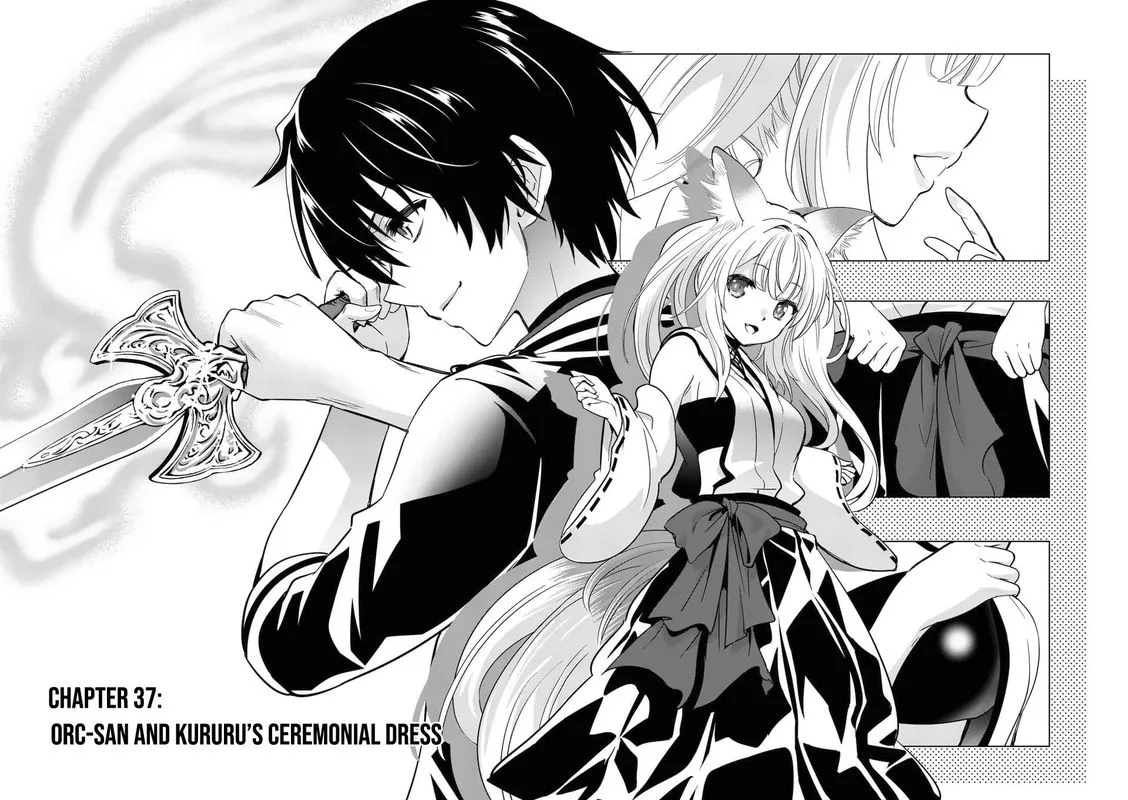 Shijou Saikyou Orc-san no Tanoshii Tanetsuke Harem Zukuri Chapter 37 page 2