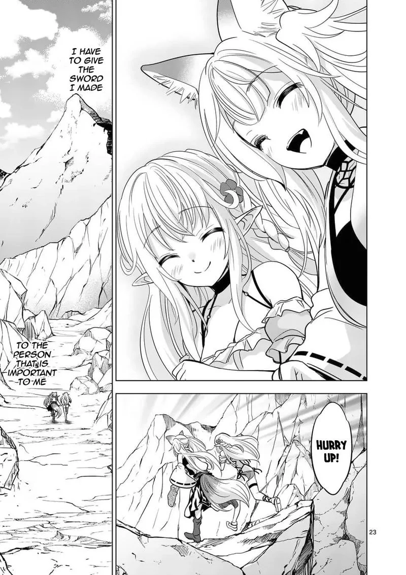 Shijou Saikyou Orc-san no Tanoshii Tanetsuke Harem Zukuri Chapter 38 page 23