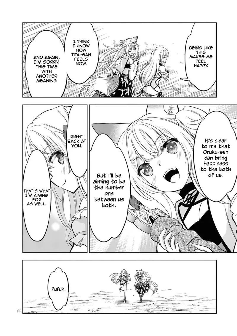 Shijou Saikyou Orc-san no Tanoshii Tanetsuke Harem Zukuri Chapter 38 page 22