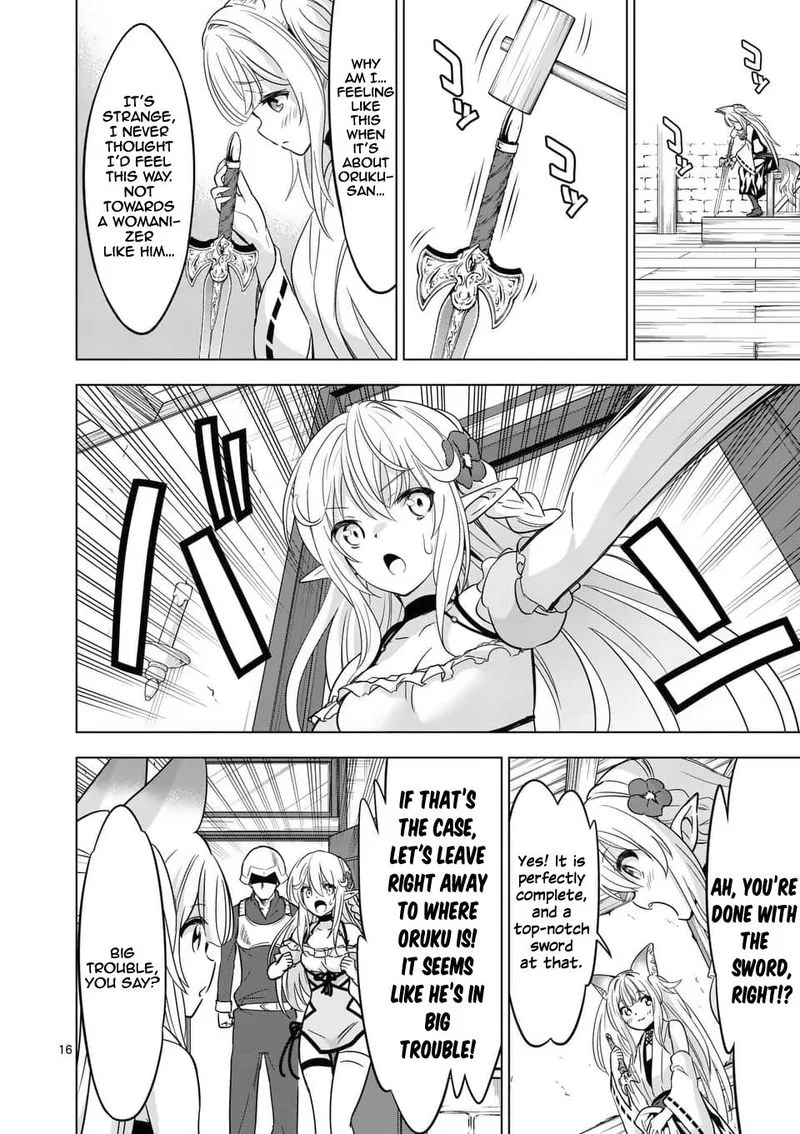 Shijou Saikyou Orc-san no Tanoshii Tanetsuke Harem Zukuri Chapter 38 page 16