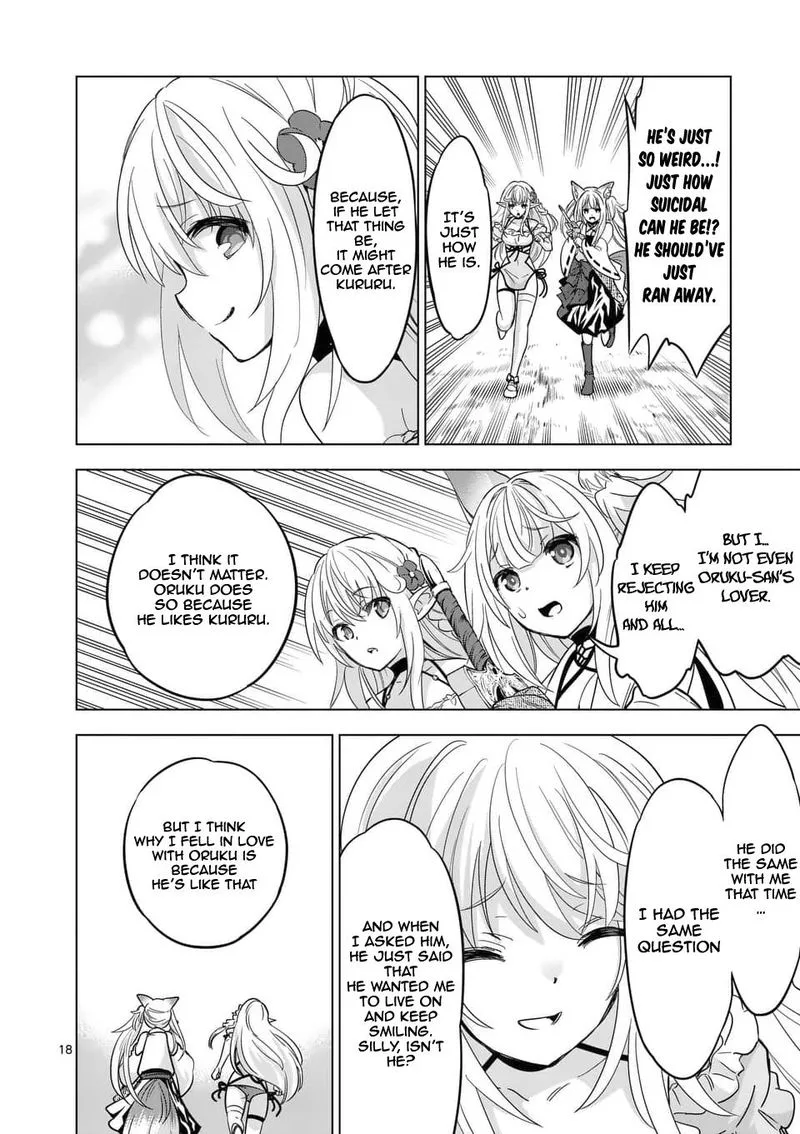 Shijou Saikyou Orc-san no Tanoshii Tanetsuke Harem Zukuri Chapter 38 page 18