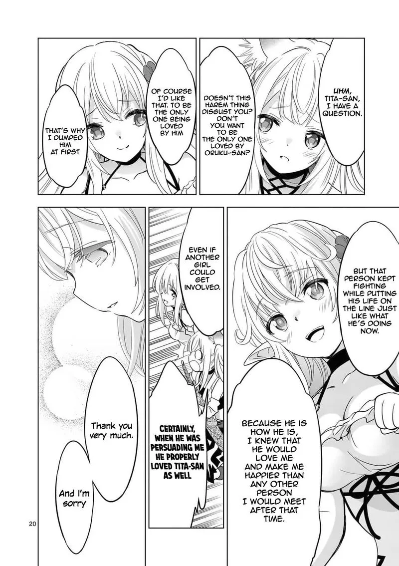Shijou Saikyou Orc-san no Tanoshii Tanetsuke Harem Zukuri Chapter 38 page 20