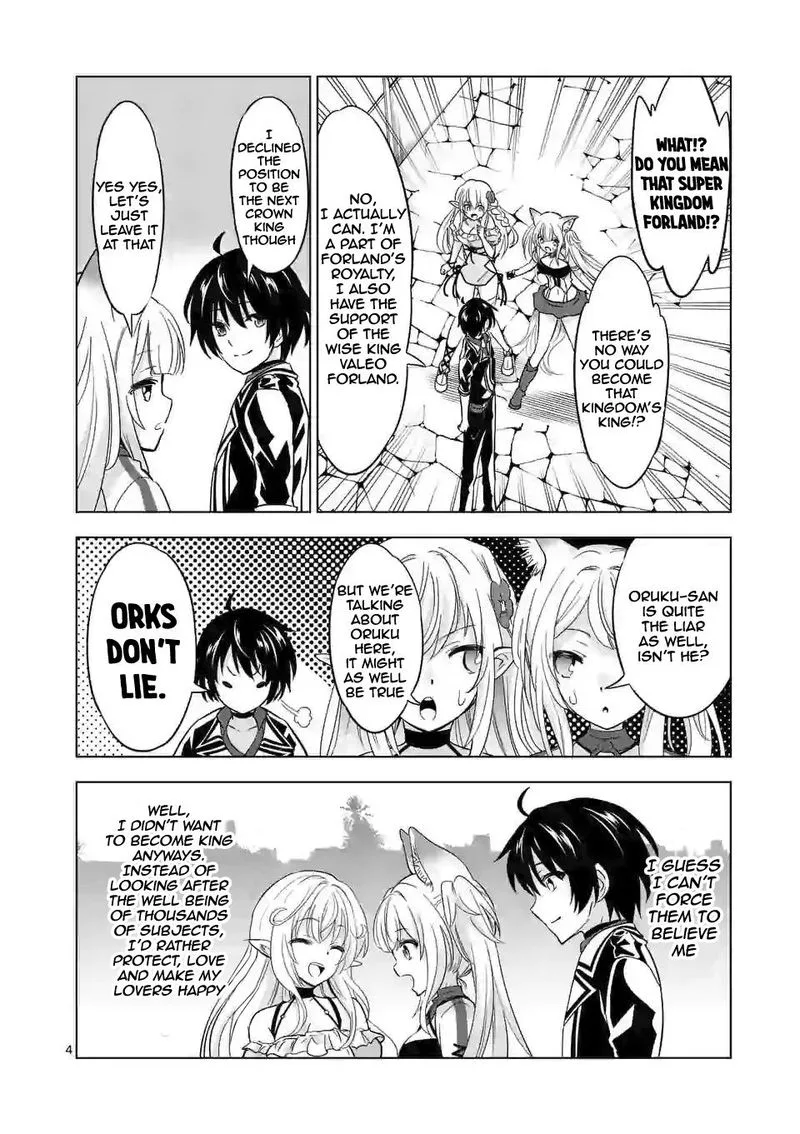 Shijou Saikyou Orc-san no Tanoshii Tanetsuke Harem Zukuri Chapter 41 page 4