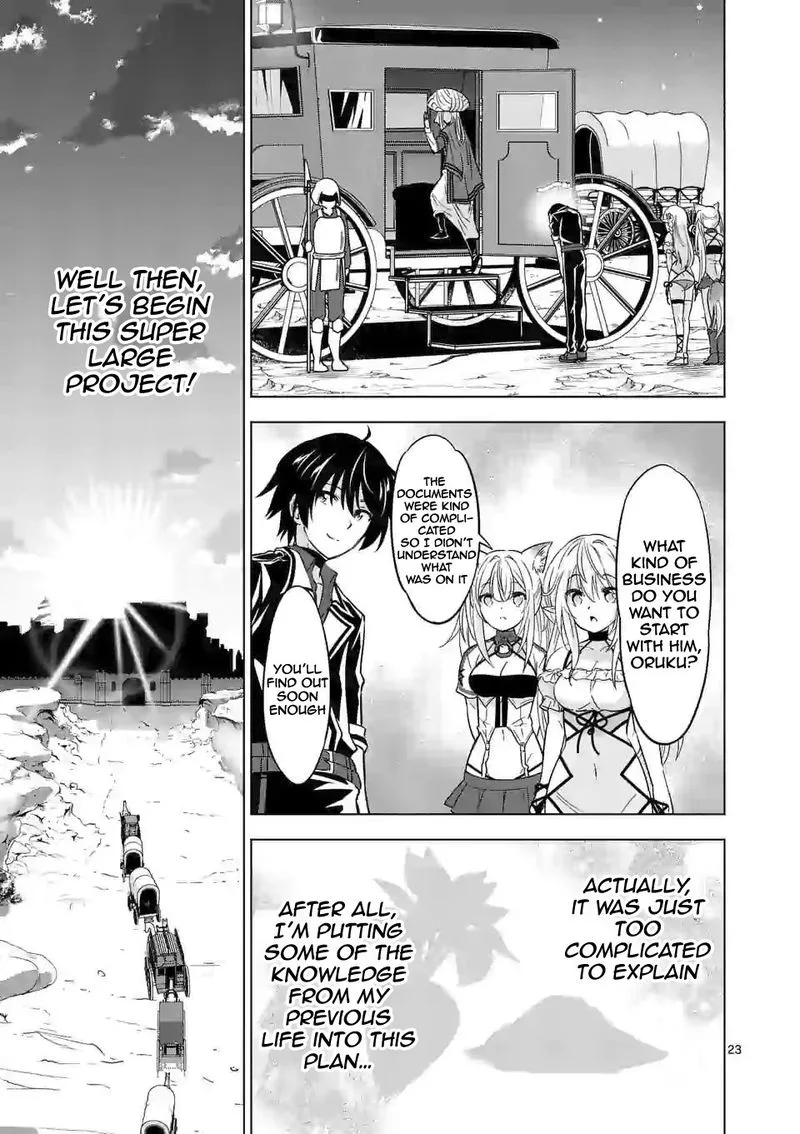 Shijou Saikyou Orc-san no Tanoshii Tanetsuke Harem Zukuri Chapter 41 page 23
