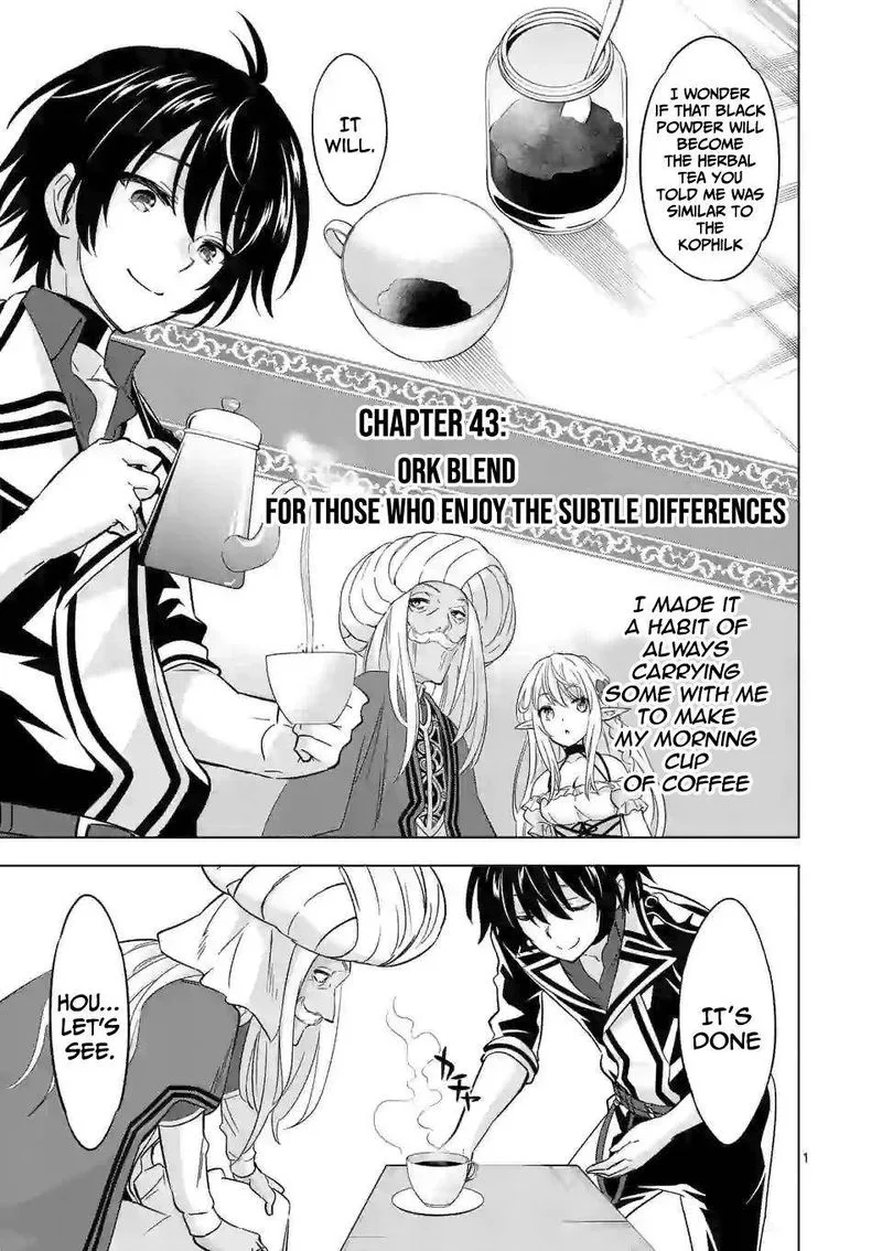 Shijou Saikyou Orc-san no Tanoshii Tanetsuke Harem Zukuri Chapter 43 page 1