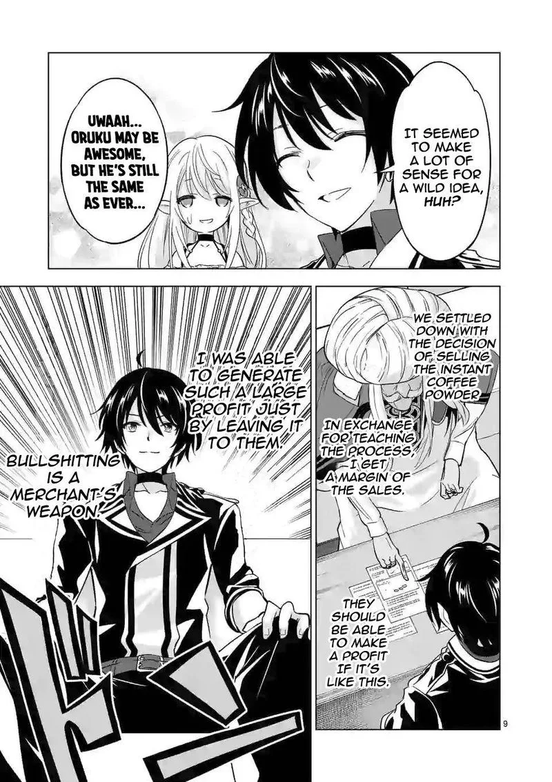 Shijou Saikyou Orc-san no Tanoshii Tanetsuke Harem Zukuri Chapter 43 page 9