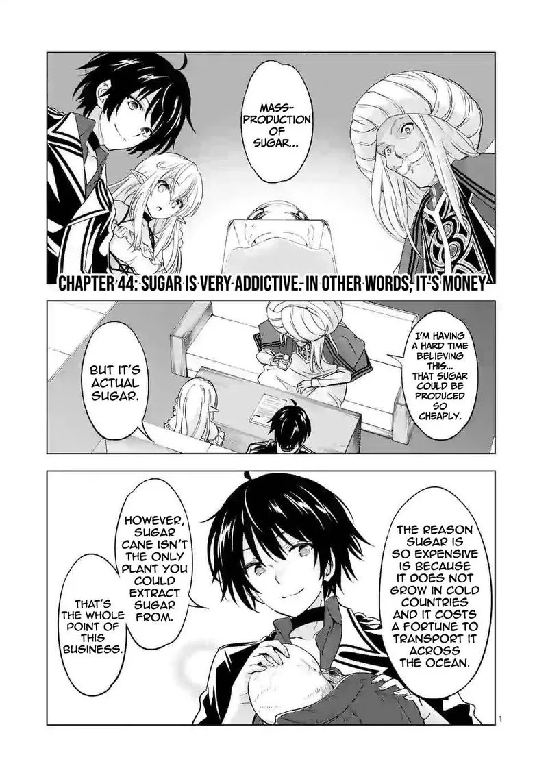 Shijou Saikyou Orc-san no Tanoshii Tanetsuke Harem Zukuri Chapter 44 page 1