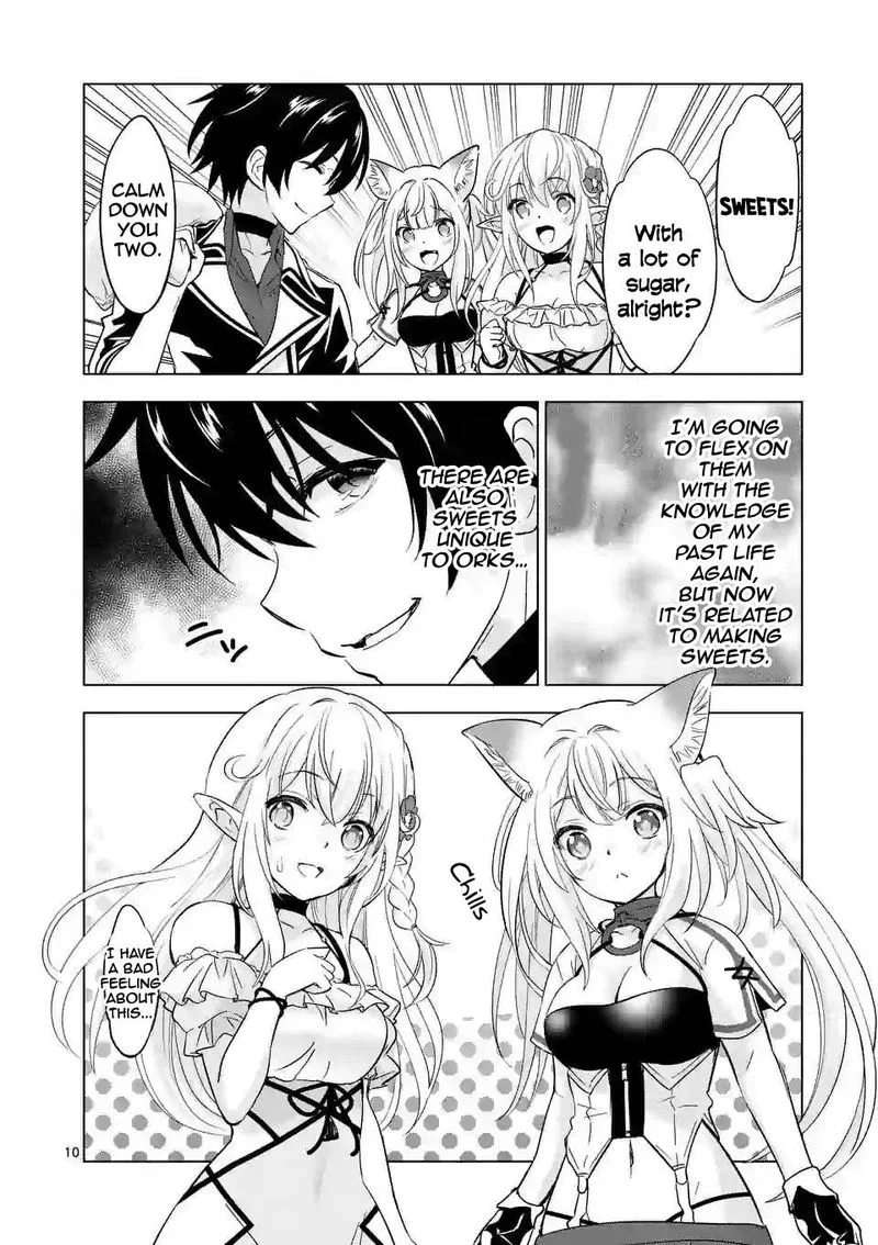 Shijou Saikyou Orc-san no Tanoshii Tanetsuke Harem Zukuri Chapter 44 page 9