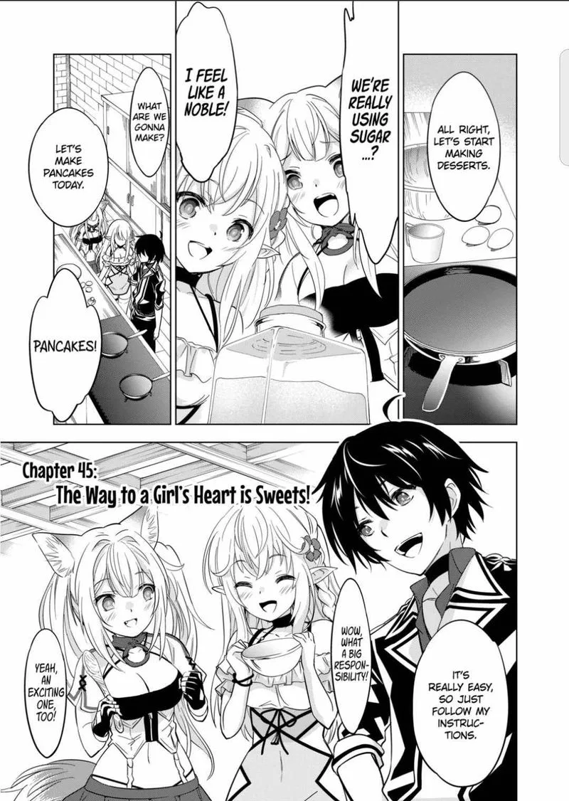 Shijou Saikyou Orc-san no Tanoshii Tanetsuke Harem Zukuri Chapter 45 page 1