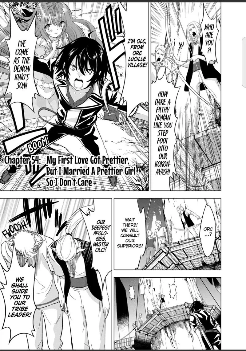 Shijou Saikyou Orc-san no Tanoshii Tanetsuke Harem Zukuri Chapter 54 page 1