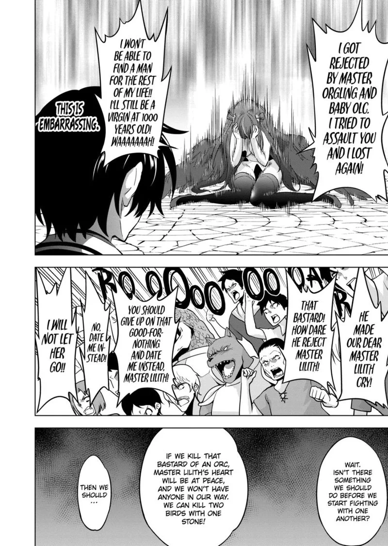 Shijou Saikyou Orc-san no Tanoshii Tanetsuke Harem Zukuri Chapter 68 page 22
