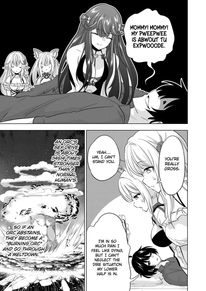 Shijou Saikyou Orc-san no Tanoshii Tanetsuke Harem Zukuri Chapter 79 page 5