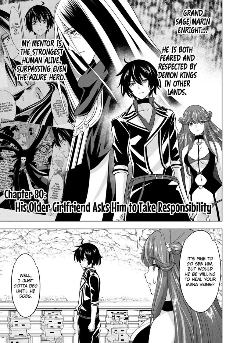 Shijou Saikyou Orc-san no Tanoshii Tanetsuke Harem Zukuri Chapter 80 page 1