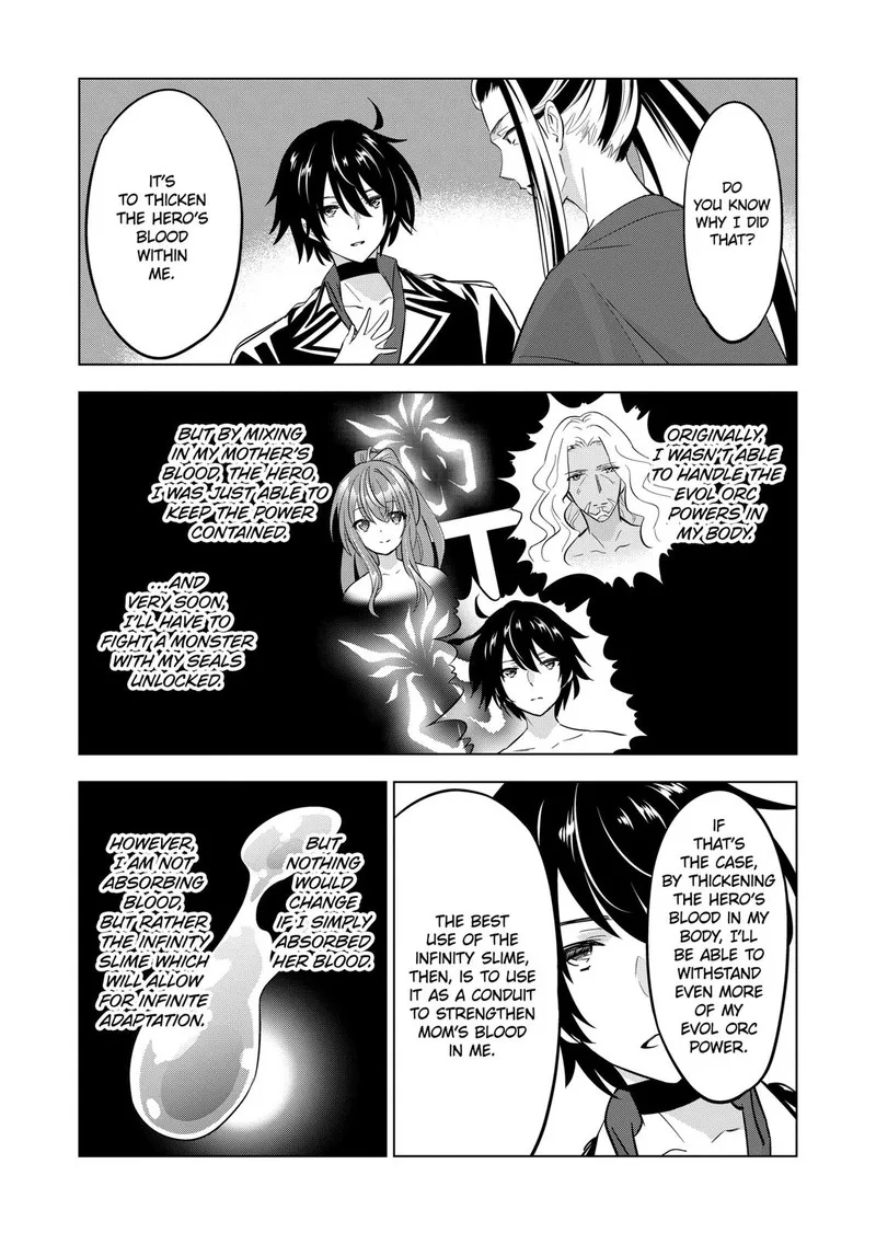 Shijou Saikyou Orc-san no Tanoshii Tanetsuke Harem Zukuri Chapter 97 page 13