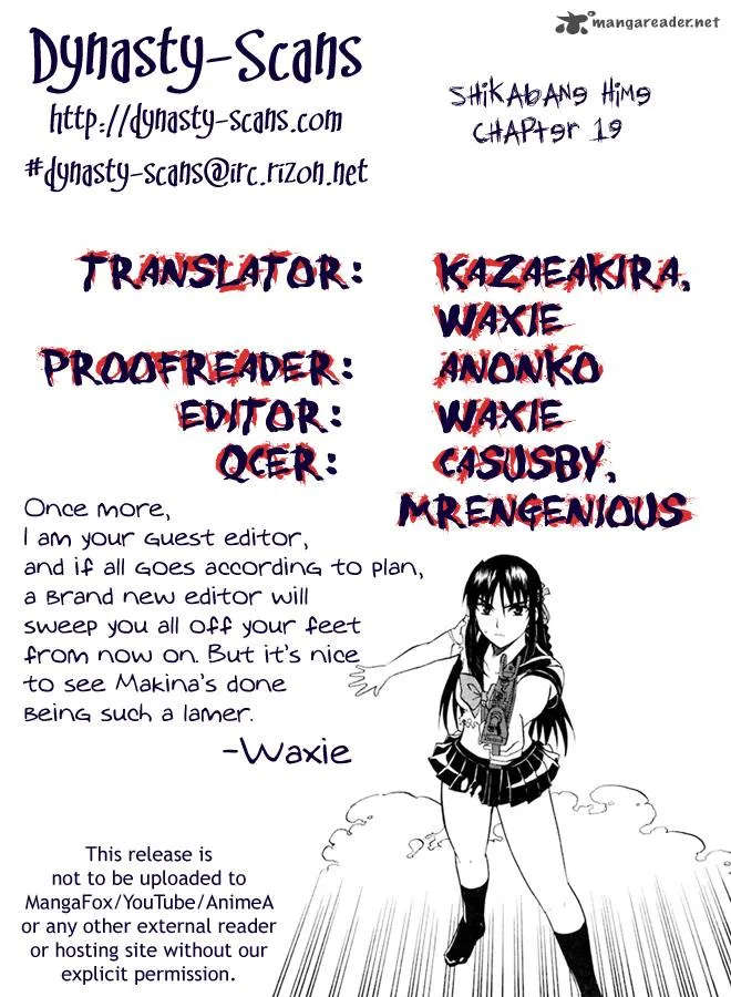 Shikabane Hime Chapter 19 page 47