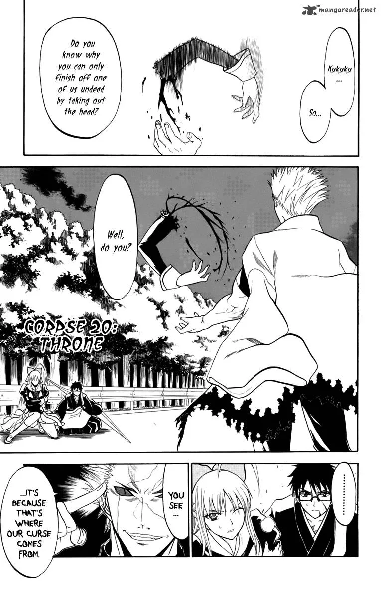 Shikabane Hime Chapter 20 page 6