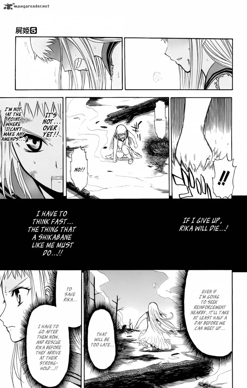 Shikabane Hime Chapter 23 page 43