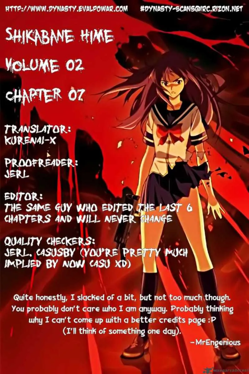 Shikabane Hime Chapter 7 page 39