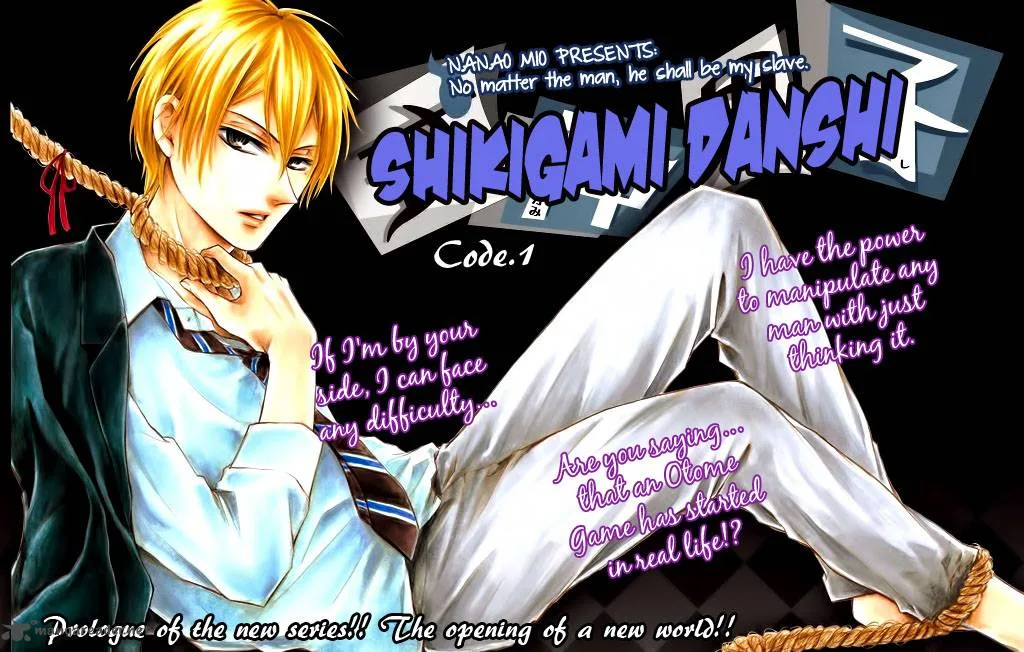 Shikigami Danshi Chapter 1 page 4