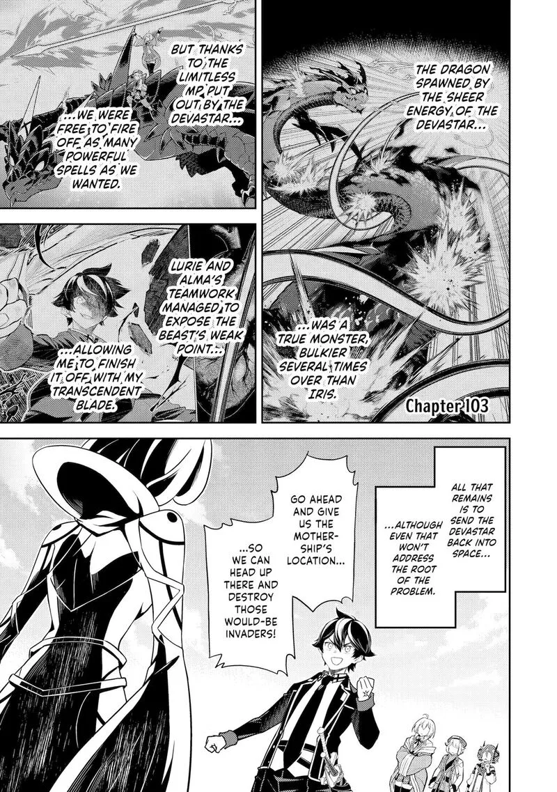 Shikkaku Mon no Saikyou Kenja Chapter 103 page 1