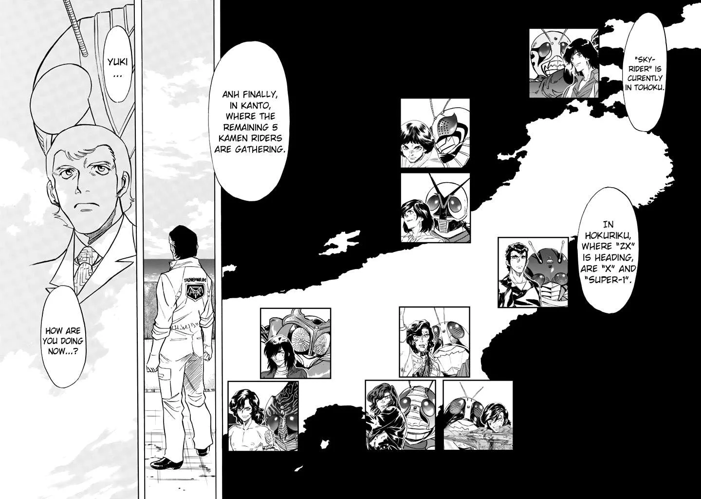 Shin Kamen Rider Spirits Chapter 16 page 35