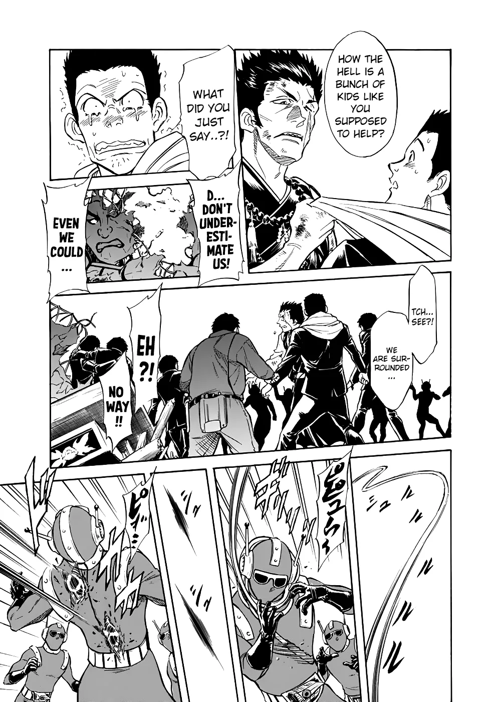 Shin Kamen Rider Spirits Chapter 17 page 42