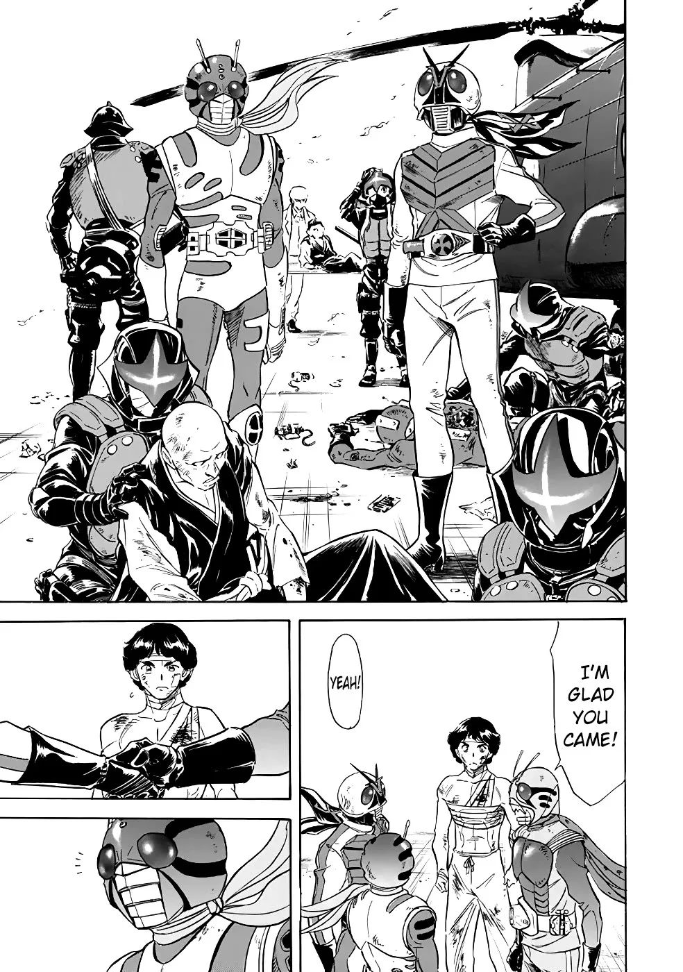 Shin Kamen Rider Spirits Chapter 17 page 44