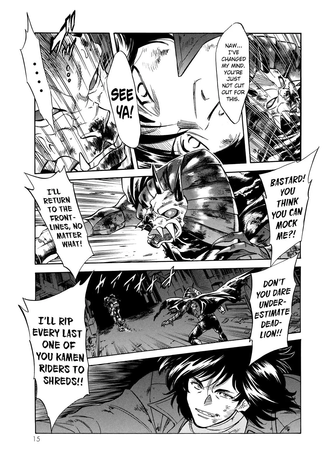 Shin Kamen Rider Spirits Chapter 24 page 13