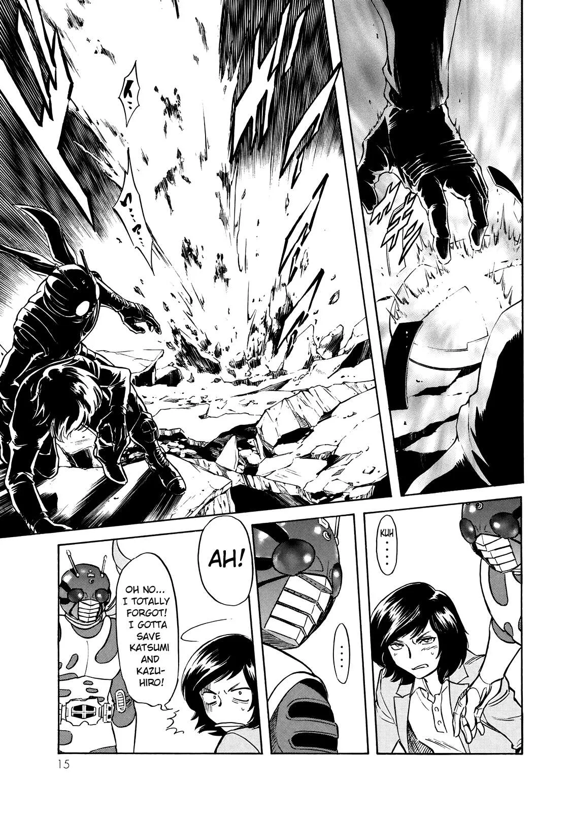Shin Kamen Rider Spirits Chapter 28 page 13