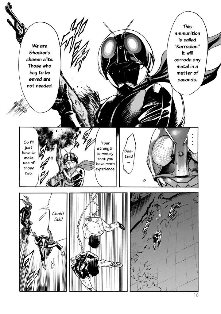 Shin Kamen Rider Spirits Chapter 3 page 18