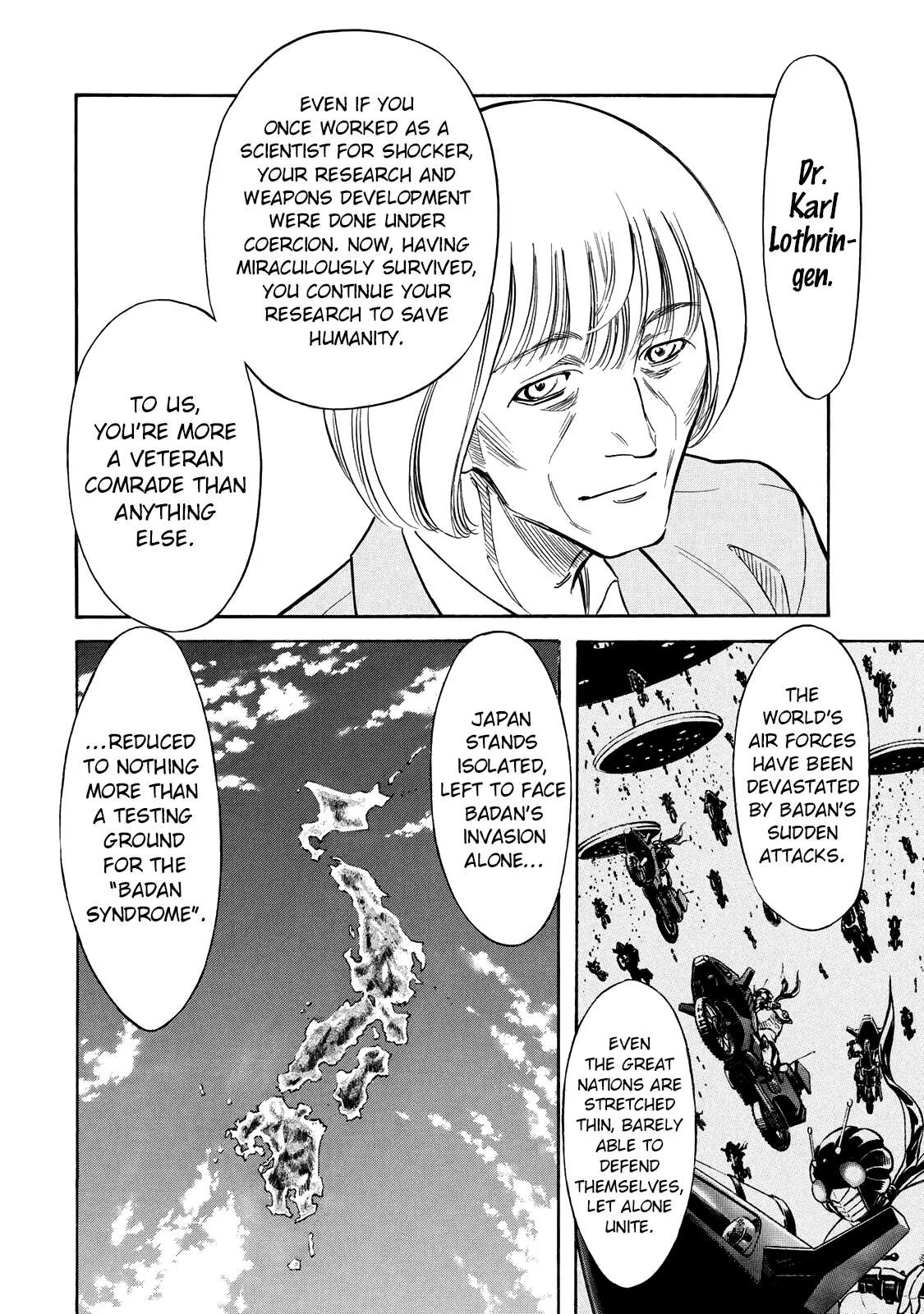 Shin Kamen Rider Spirits Chapter 33 page 8