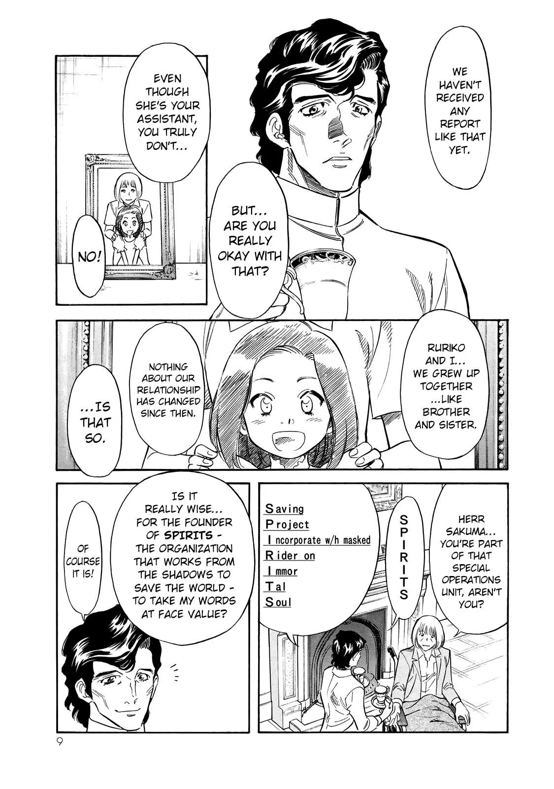 Shin Kamen Rider Spirits Chapter 33 page 7