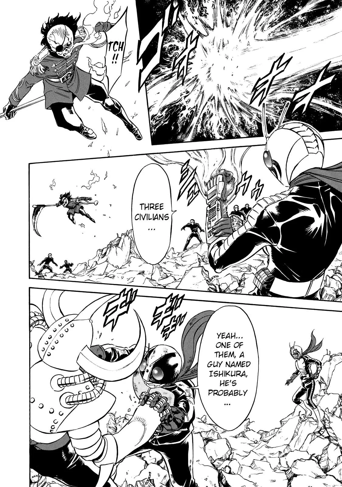 Shin Kamen Rider Spirits Chapter 34 page 15