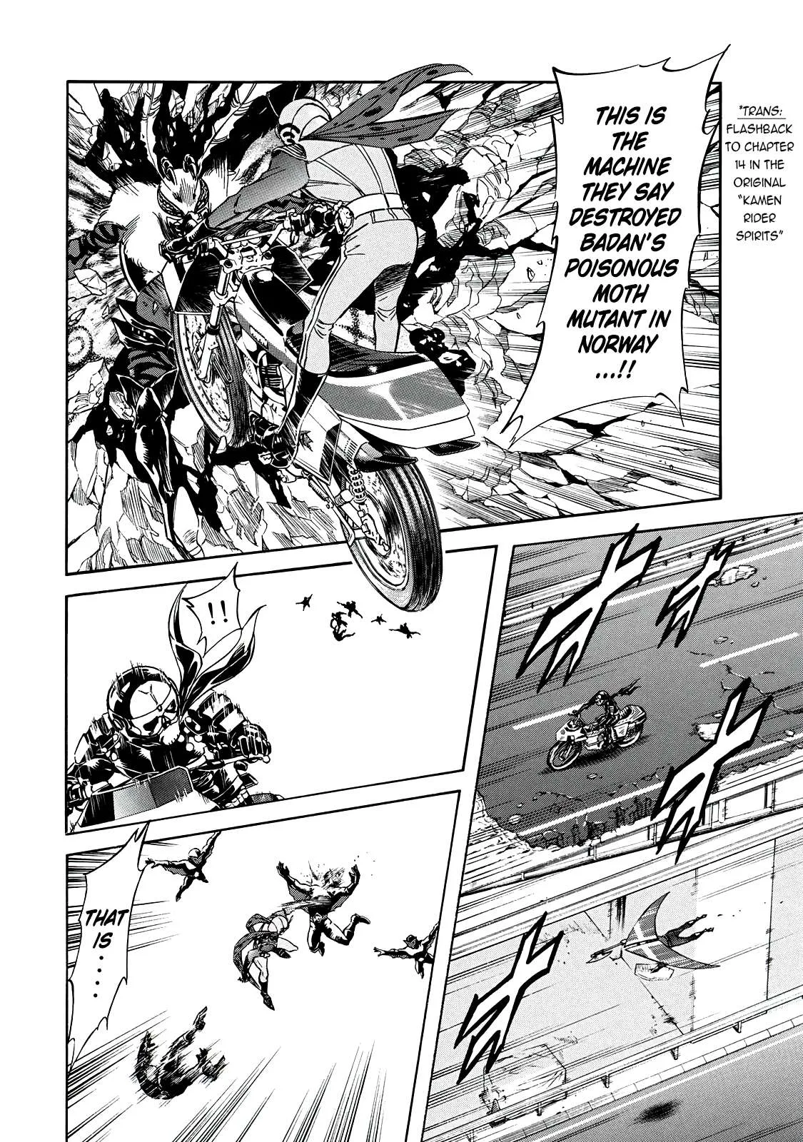 Shin Kamen Rider Spirits Chapter 38 page 14