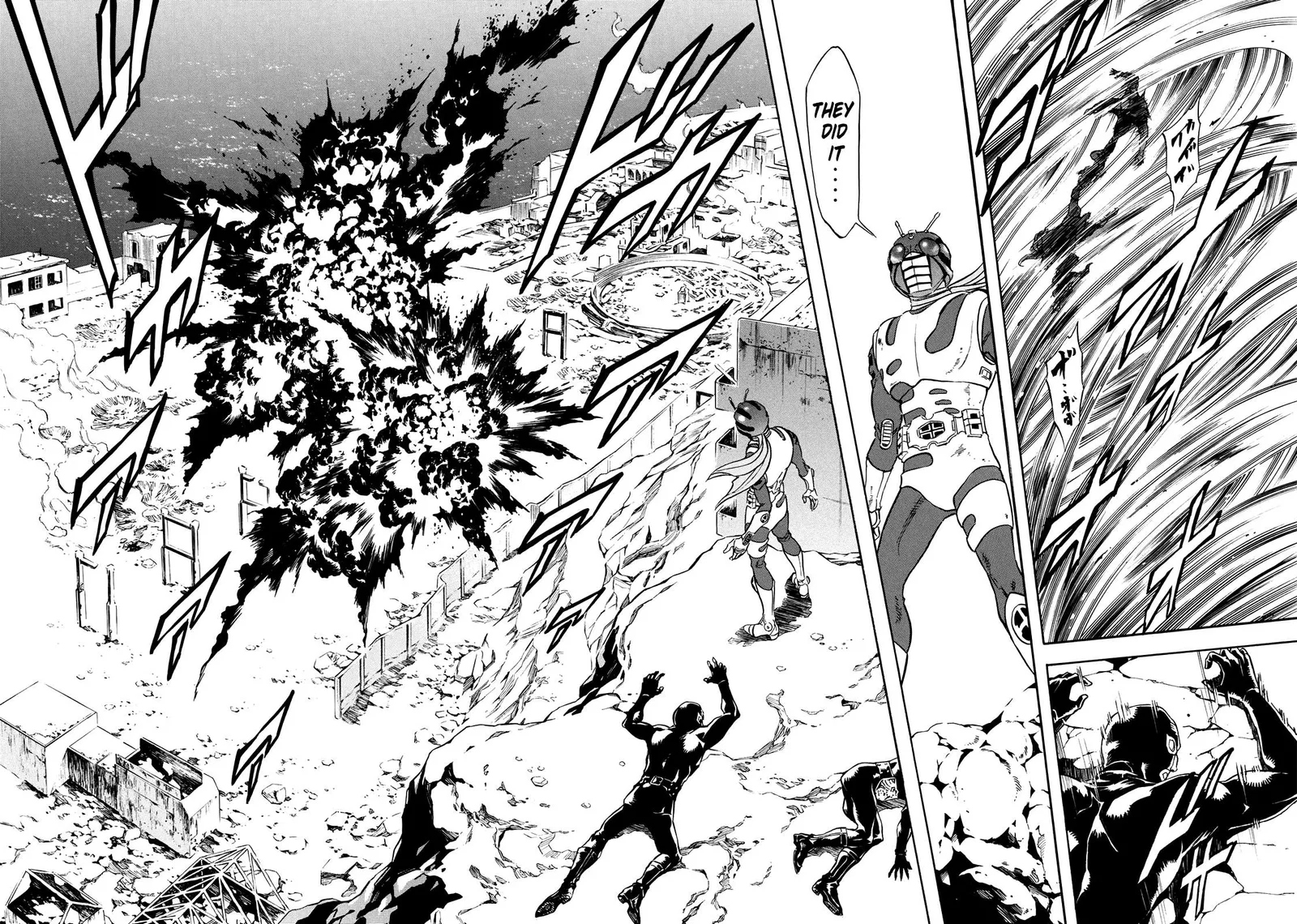 Shin Kamen Rider Spirits Chapter 41 page 34