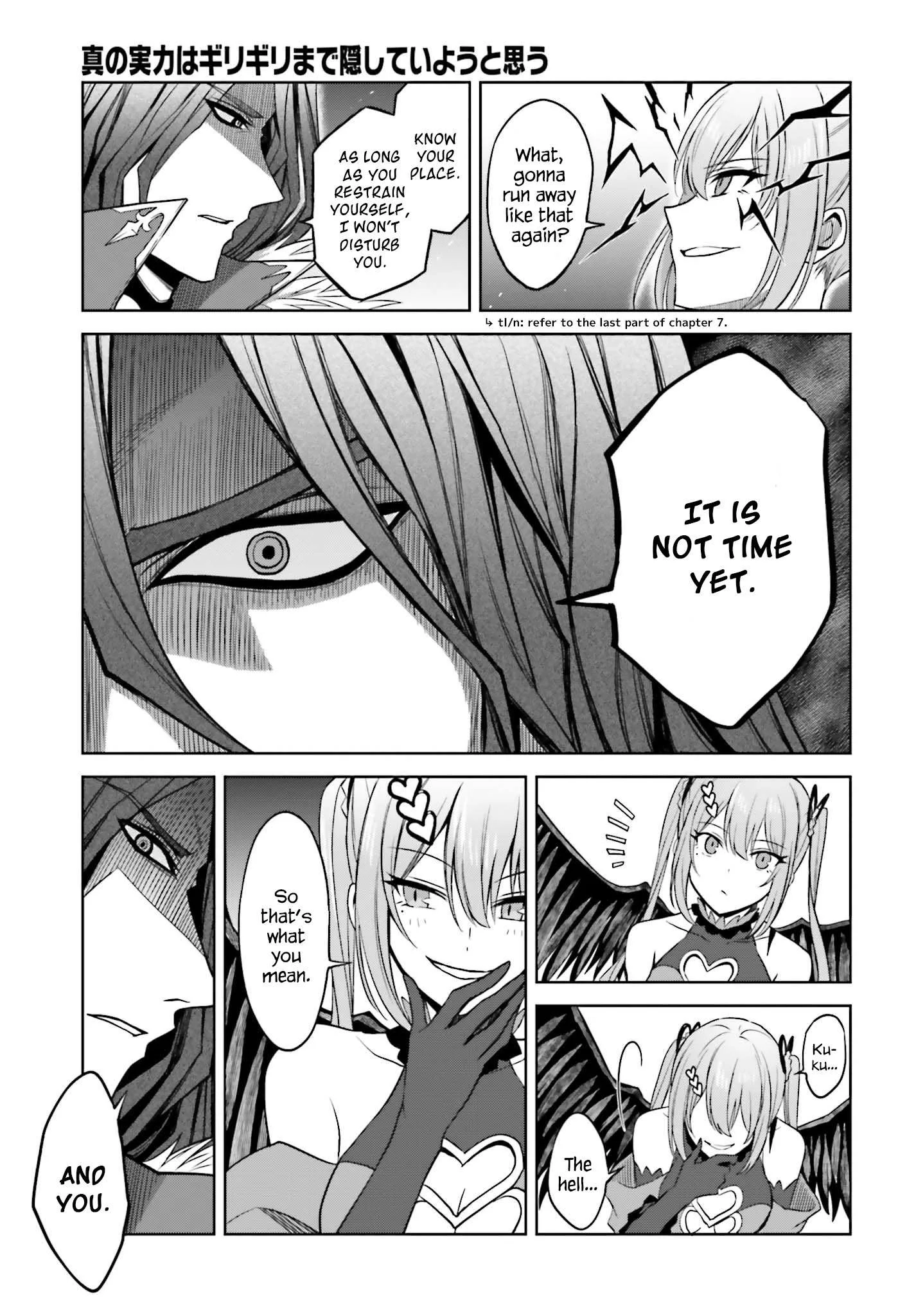 Shin No Jitsuryoku Wa Girigiri Made Kakushite Iyou To Omou Chapter 17 page 7