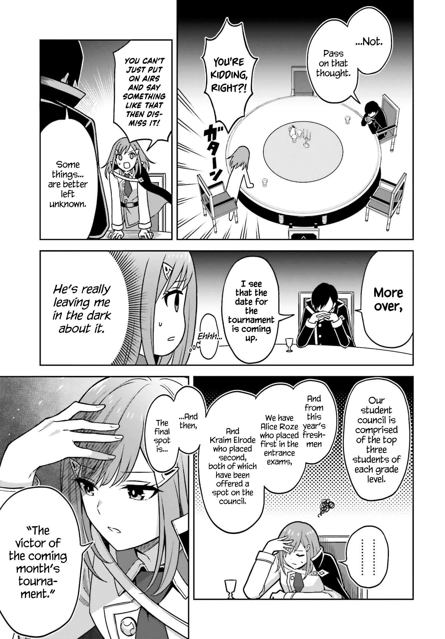 Shin No Jitsuryoku Wa Girigiri Made Kakushite Iyou To Omou Chapter 23 page 28