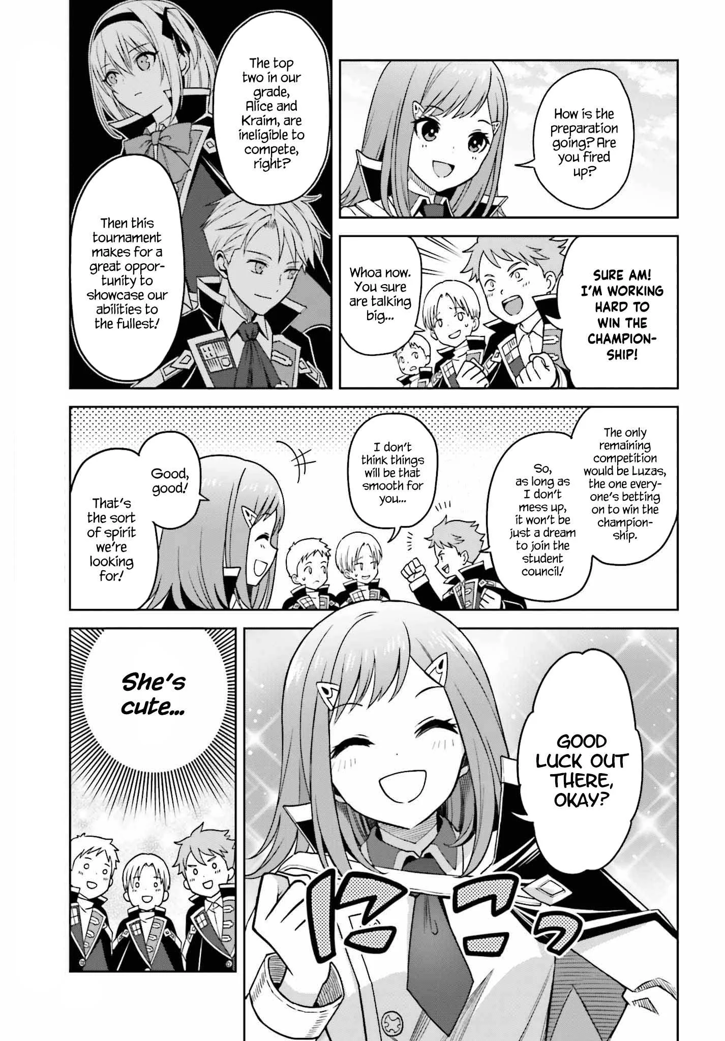 Shin No Jitsuryoku Wa Girigiri Made Kakushite Iyou To Omou Chapter 25 page 3
