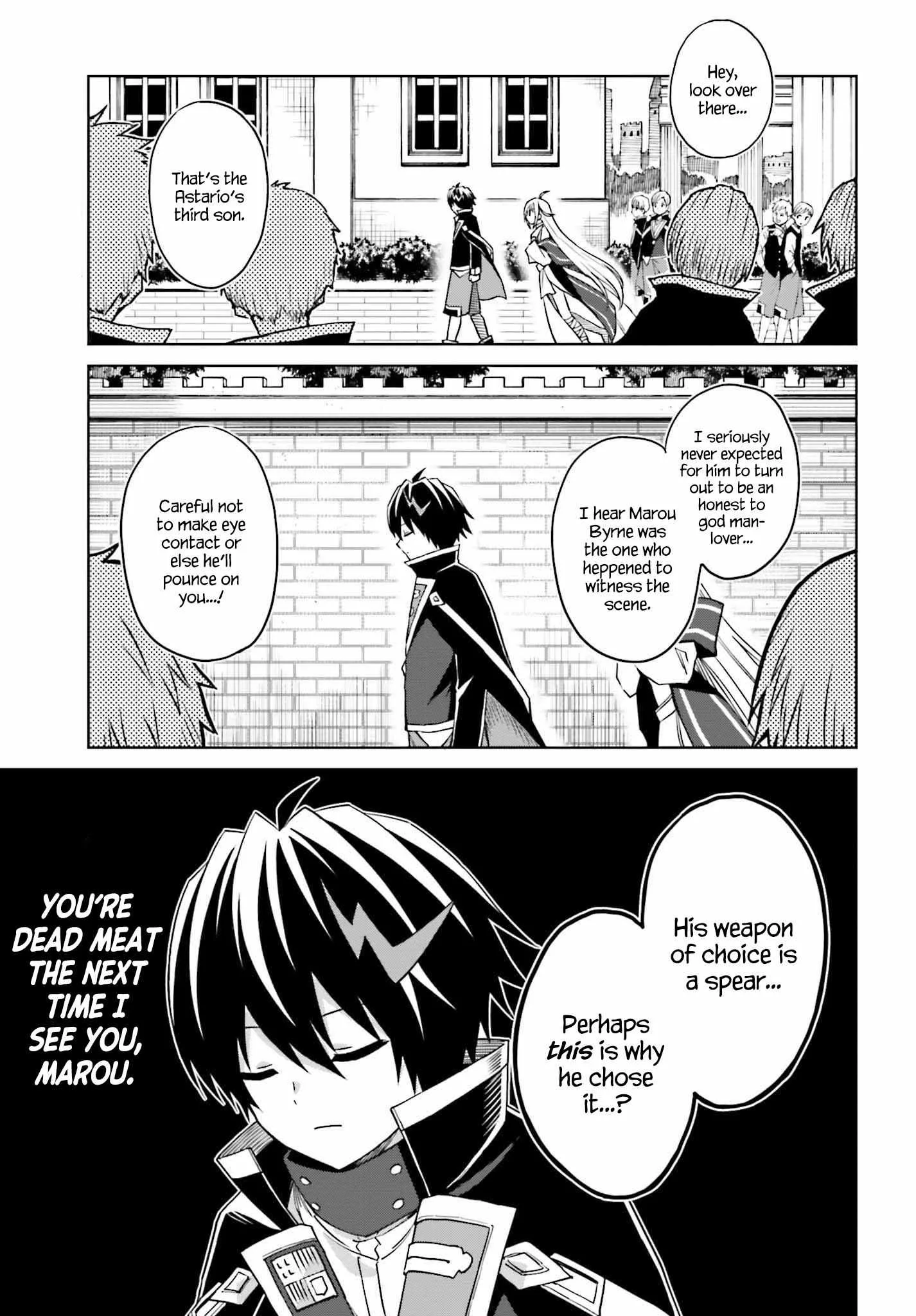 Shin No Jitsuryoku Wa Girigiri Made Kakushite Iyou To Omou Chapter 26 page 1