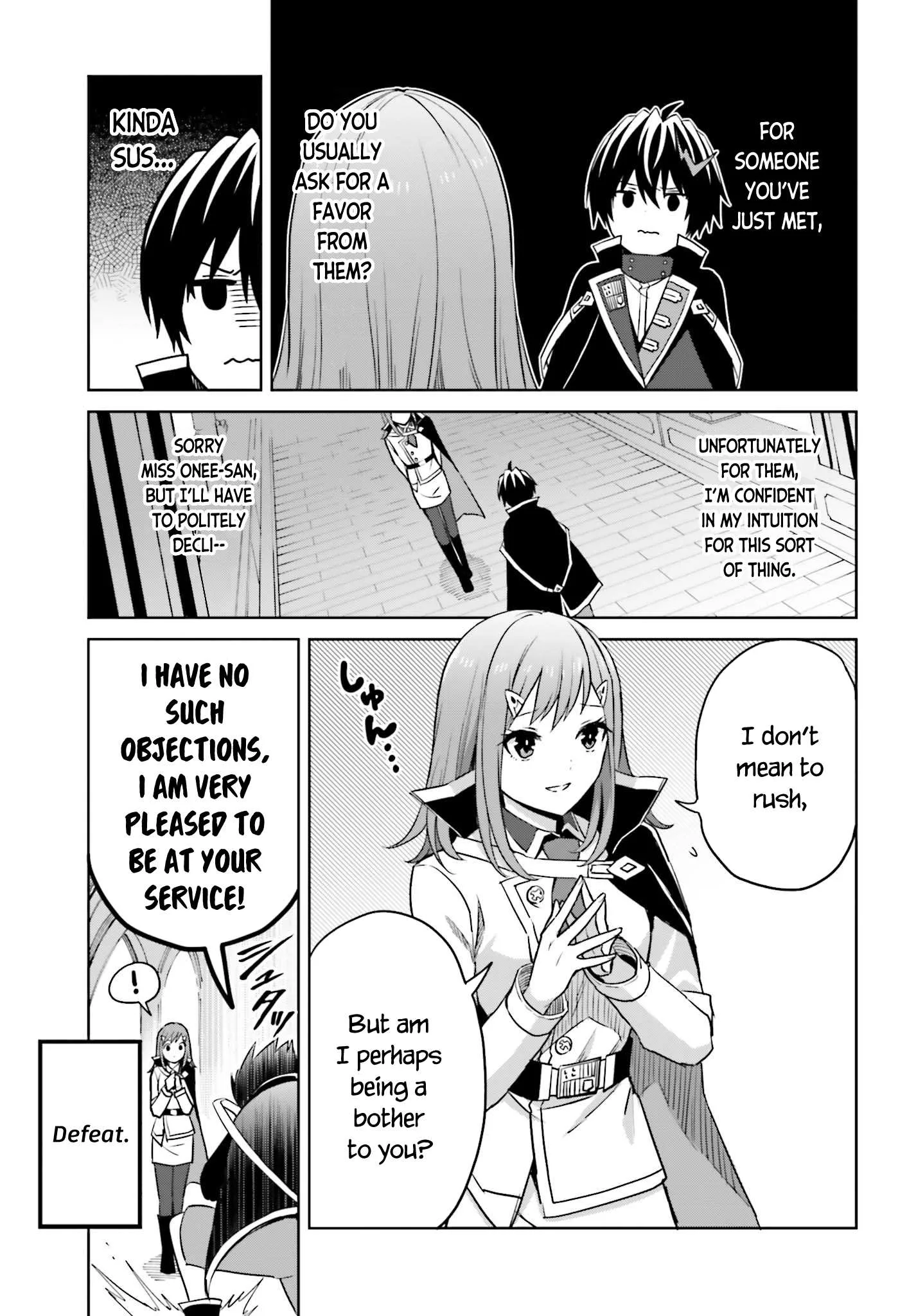 Shin No Jitsuryoku Wa Girigiri Made Kakushite Iyou To Omou Chapter 28 page 8